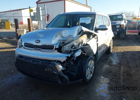 2014 Kia Soul из США, поврежденный, VIN KNDJN2A25E7702539